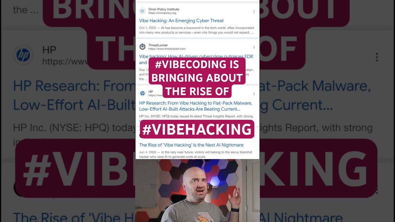 #vibecoding Is Bringing About The Rise of #vibehacking