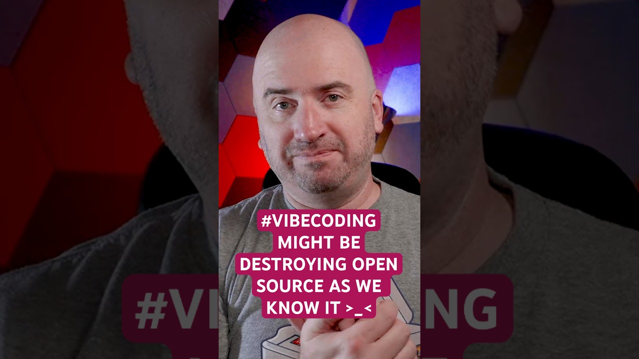 #ai #vibecoding May Be Destroying #opensource - #opensourcesoftware #aicode