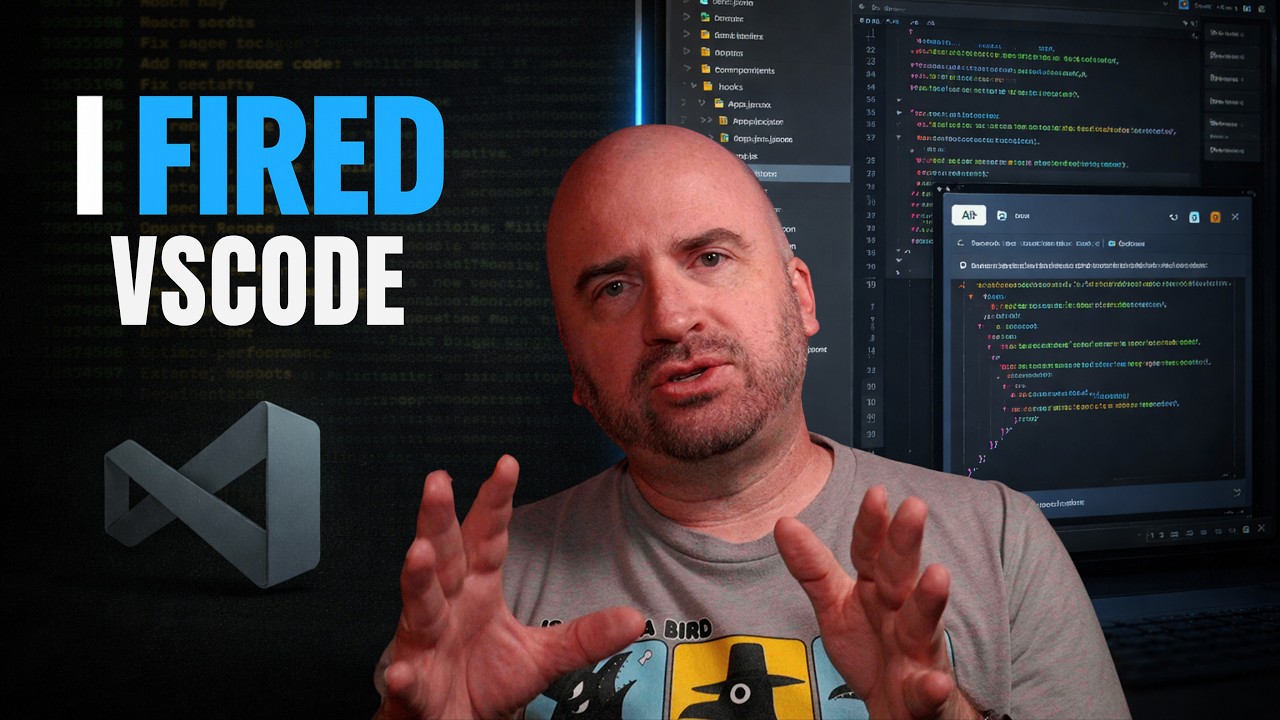 I Replaced VS Code With an IDE I Built Entirely With AI